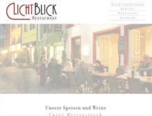 Tablet Screenshot of lichtblick-freiburg.de
